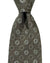 Cesare Attolini Silk Tie Dark gray Silver Geometric