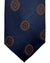 Barba Tie Midnight Blue Brown - Sevenfold Necktie