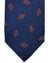 Barba Sevenfold Tie Navy Blue Red Diamonds