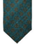 Barba Sevenfold Tie Ocean Blue Brown Polka Dots Design - Sartorial Neckwear