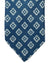 Barba Sevenfold Tie Blue Geometric Design - Sartorial Neckwear