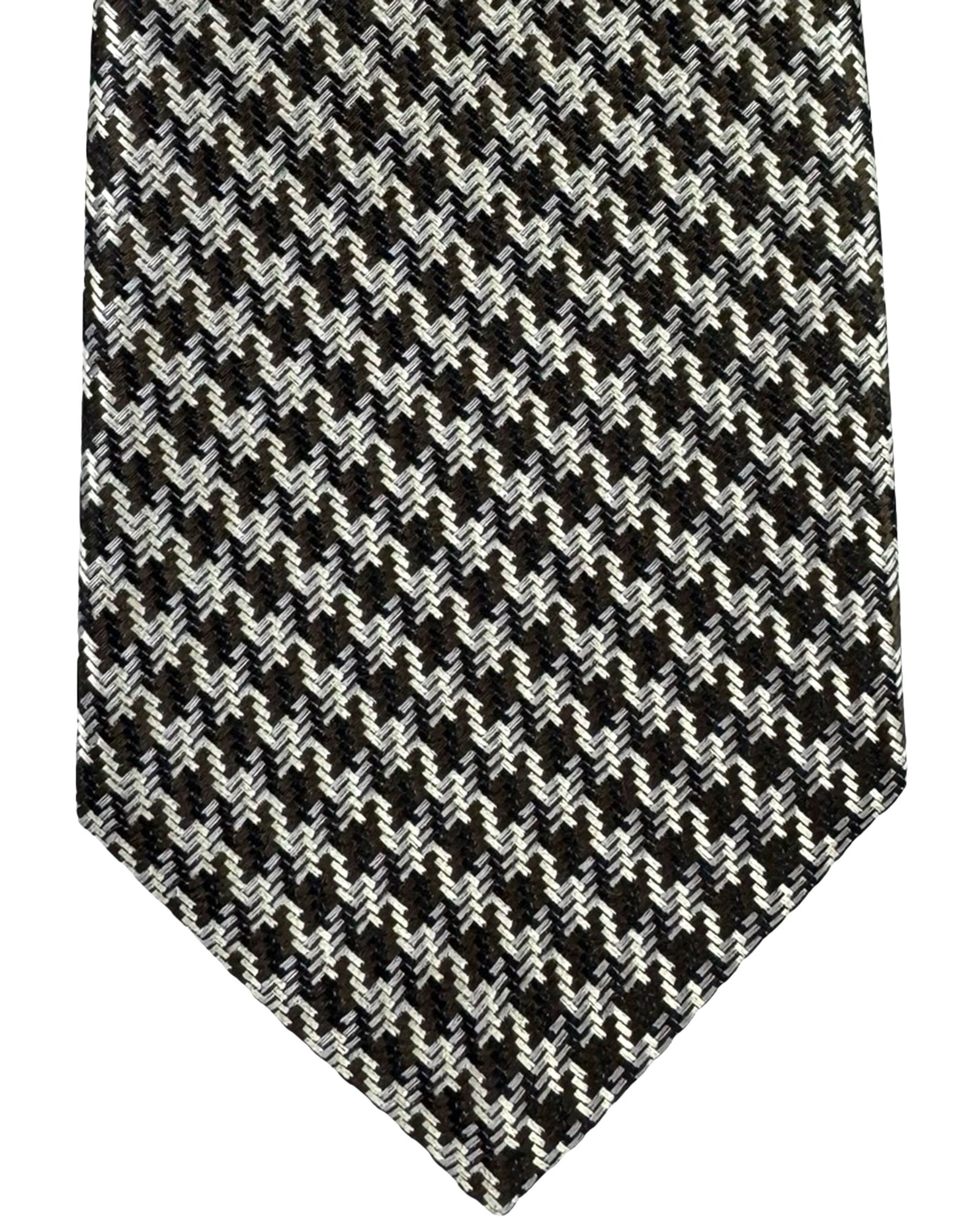 Battisti Tie Houndstooth