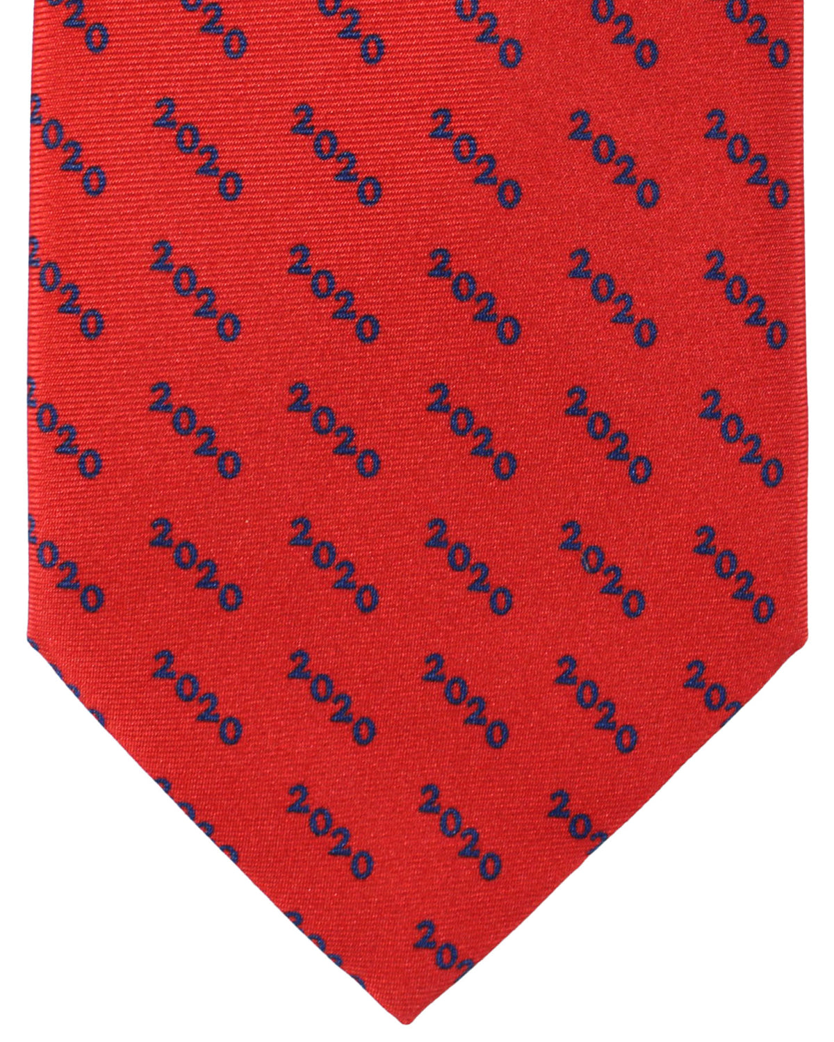 Battistoni Silk Tie Dark Red 2020