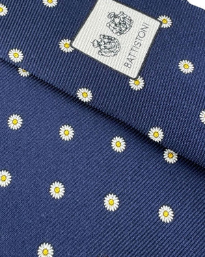 Navy Silk Tie