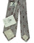 Luigi Borrelli Tie Gray Brown Geometric Squares
