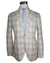 Luigi Borrelli Sport Coat White Beige Check