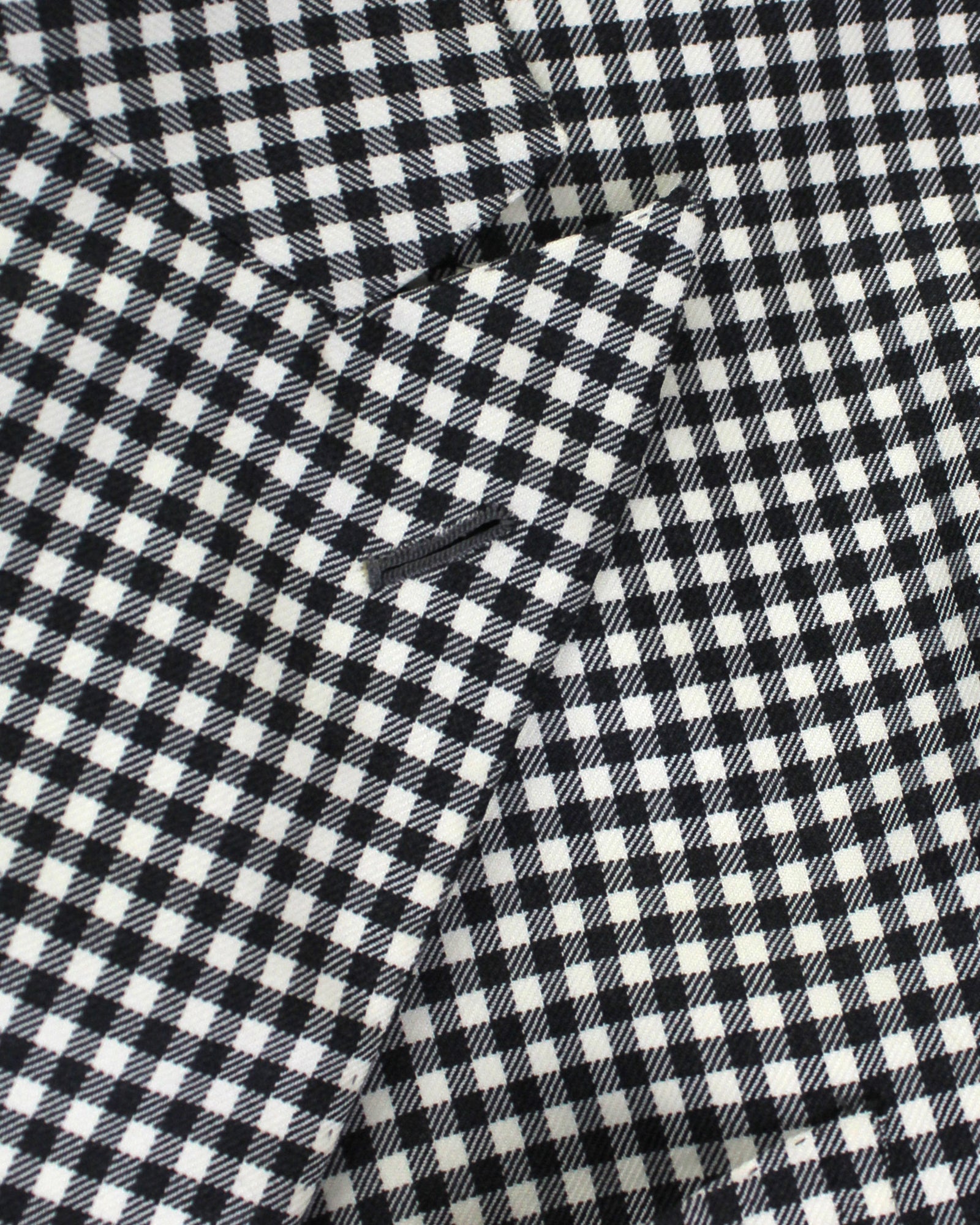 Borrelli Sport Coat White Black Check