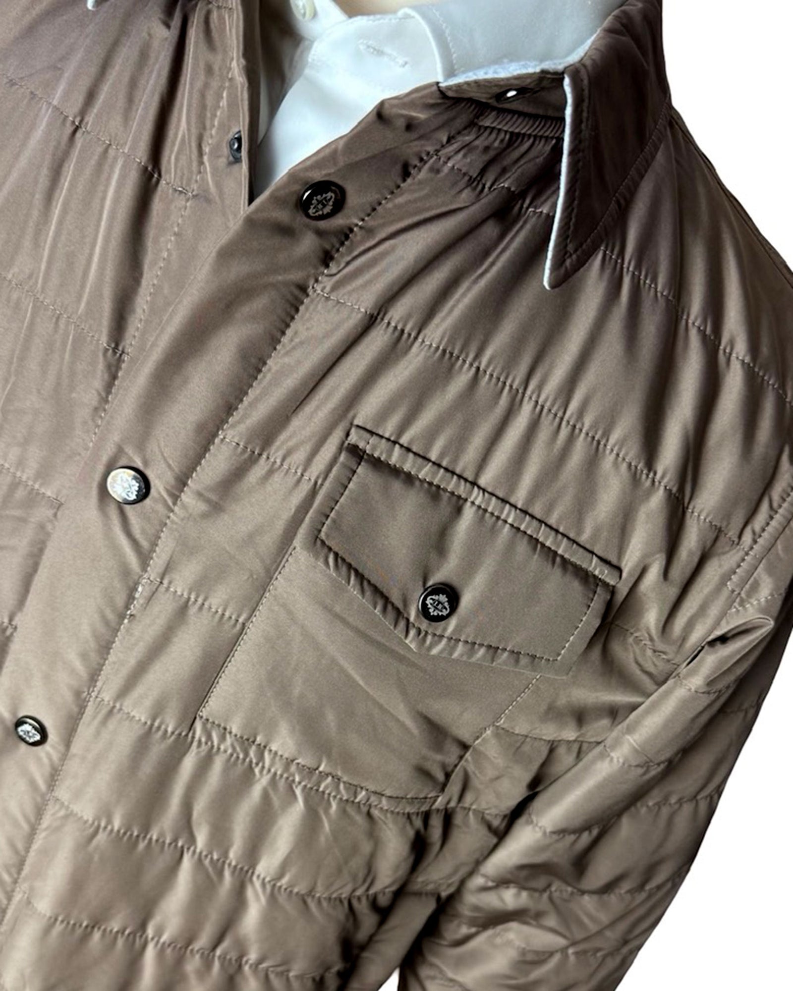 Luigi Borrelli Jacket Brown 