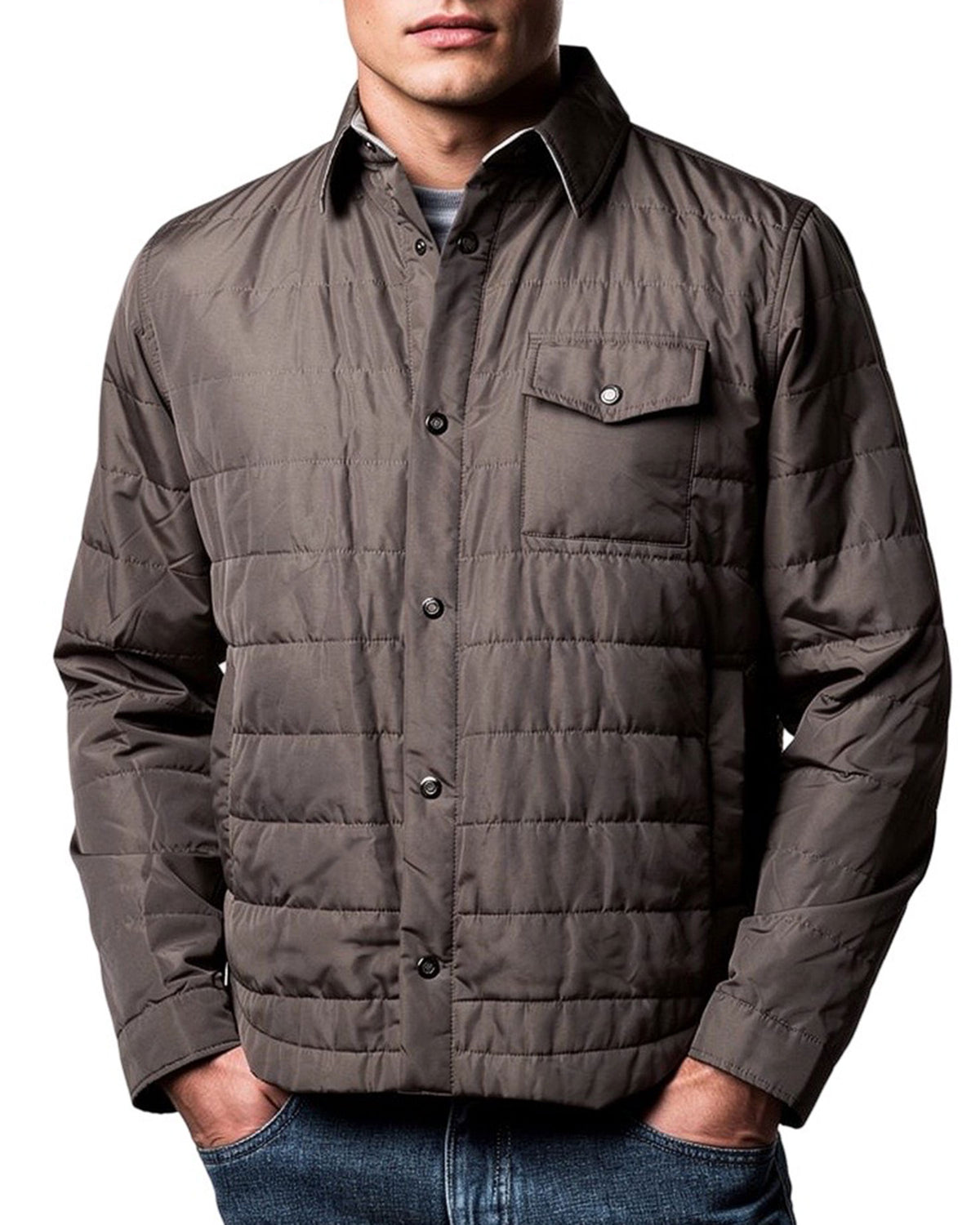 Luigi Borrelli Jacket Brown EU 50 / US 40