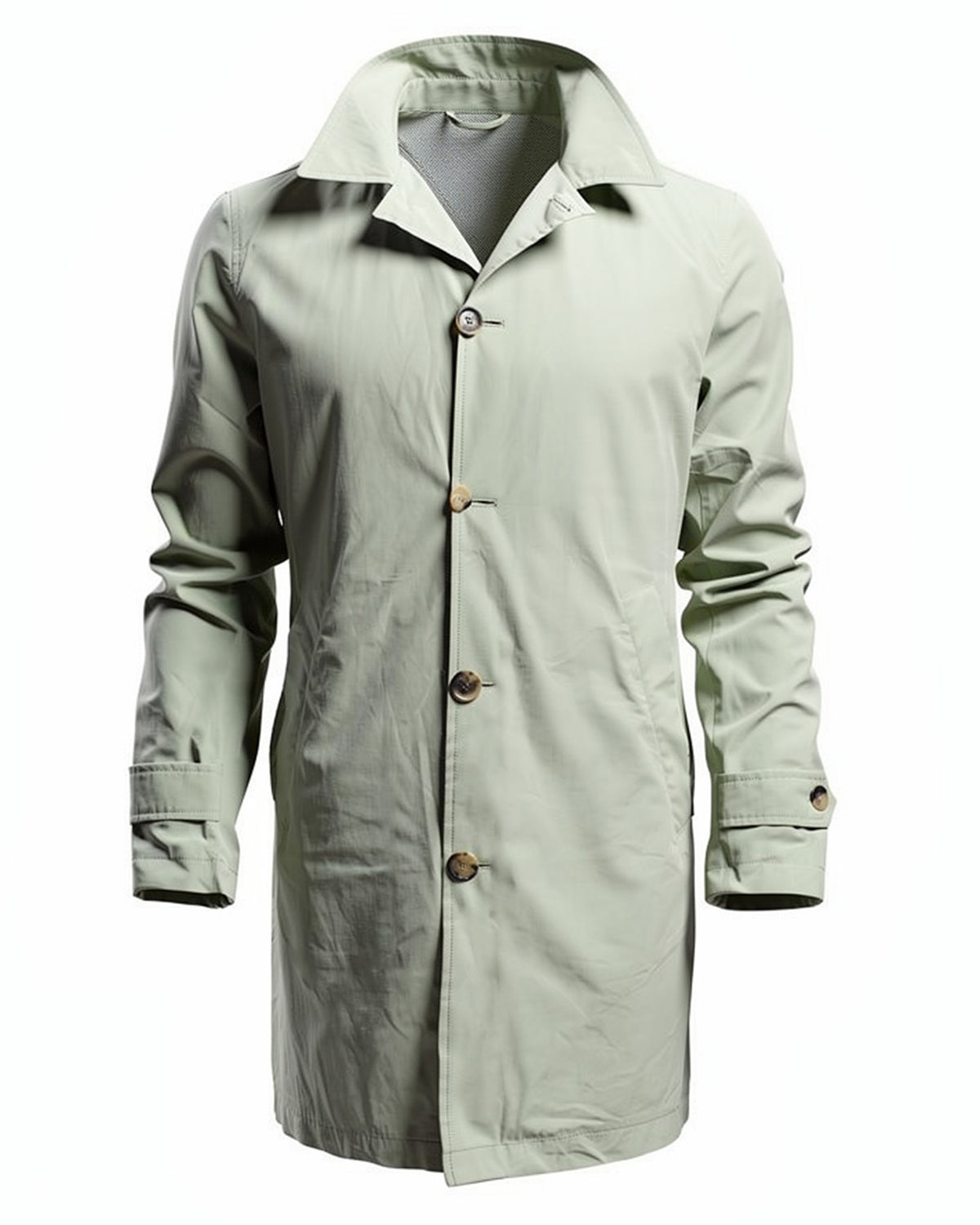 Luigi Borrelli Rain Coat Light Green EU 50 / US 40 SALE