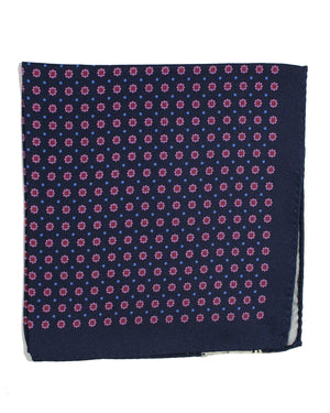 Dark Blue Pink Hankie