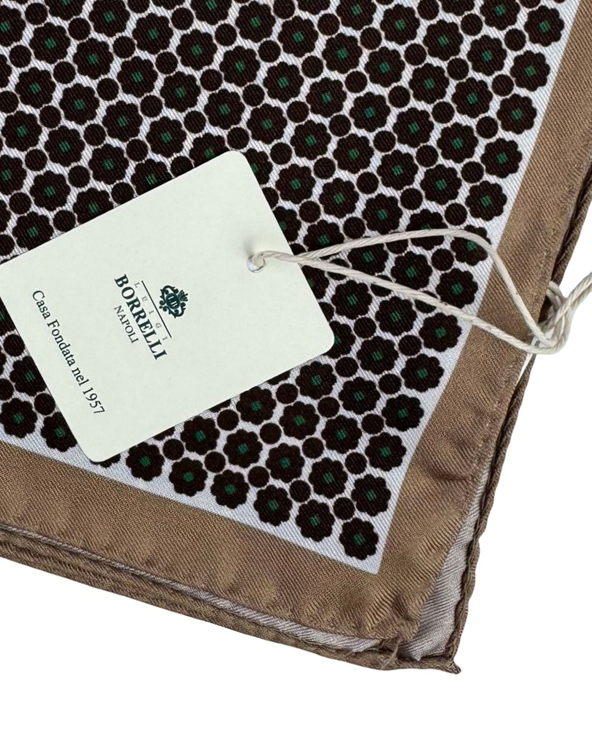 Luigi Borrelli Pocket Square New