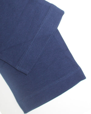 Luigi Borrelli Jogger Pants Navy Jersey Pants Slim Fit EU 48 / US 32