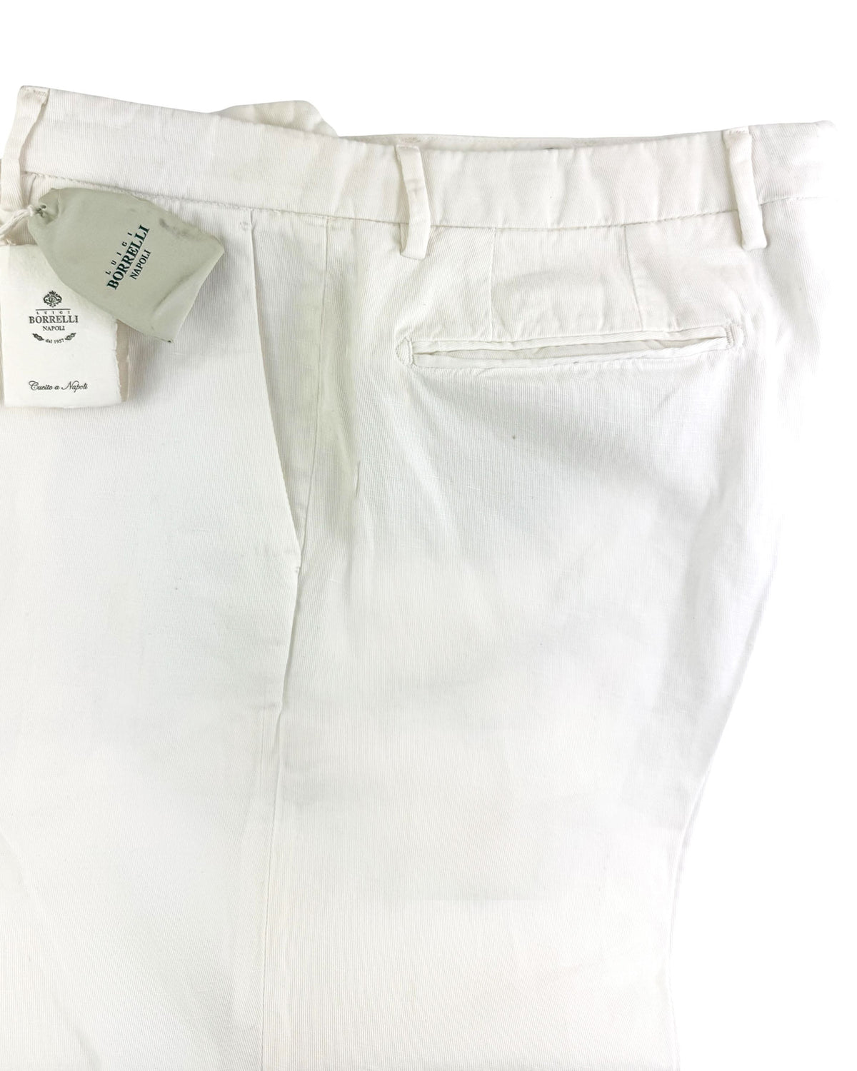 Luigi Borrelli Pants White 