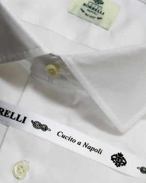 Luigi Borrelli Dress Shirt White 41 - 16