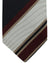 Luigi Borrelli Silk Tie Black Gray Maroon Stripes