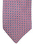 Luigi Borrelli Silk Tie Pink Mini Geometric