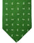 Luigi Borrelli Silk Tie Green White Mini Paisley