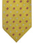 Luigi Borrelli Silk Tie Yellow Mini Floral