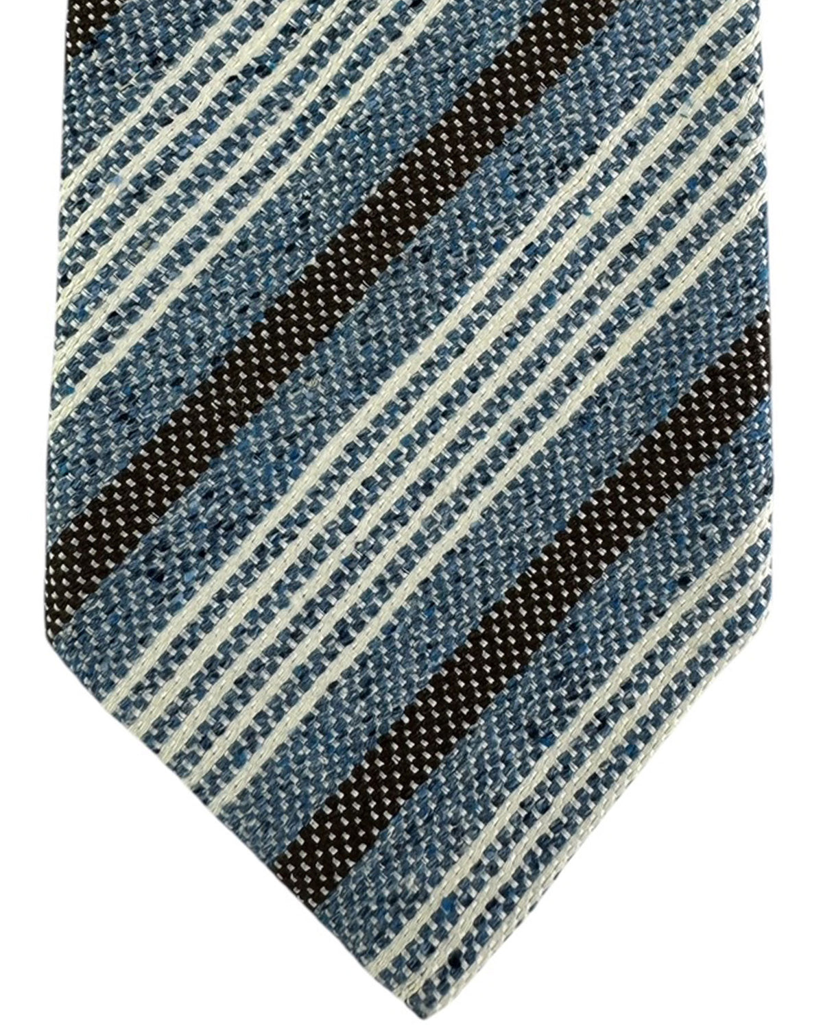 Luigi Borrelli Necktie Stripes Pattern
