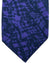 Brioni Silk Tie Purple Abstract Jacquard