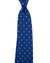 Brioni Silk Tie Royal Blue With Diamond Pattern