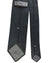 Brioni Silk Tie Charcoal Gray Black Geometric