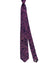 Canali Silk Tie Dark Blue Metallic Purple Ornamental - NEW 2024 Collection