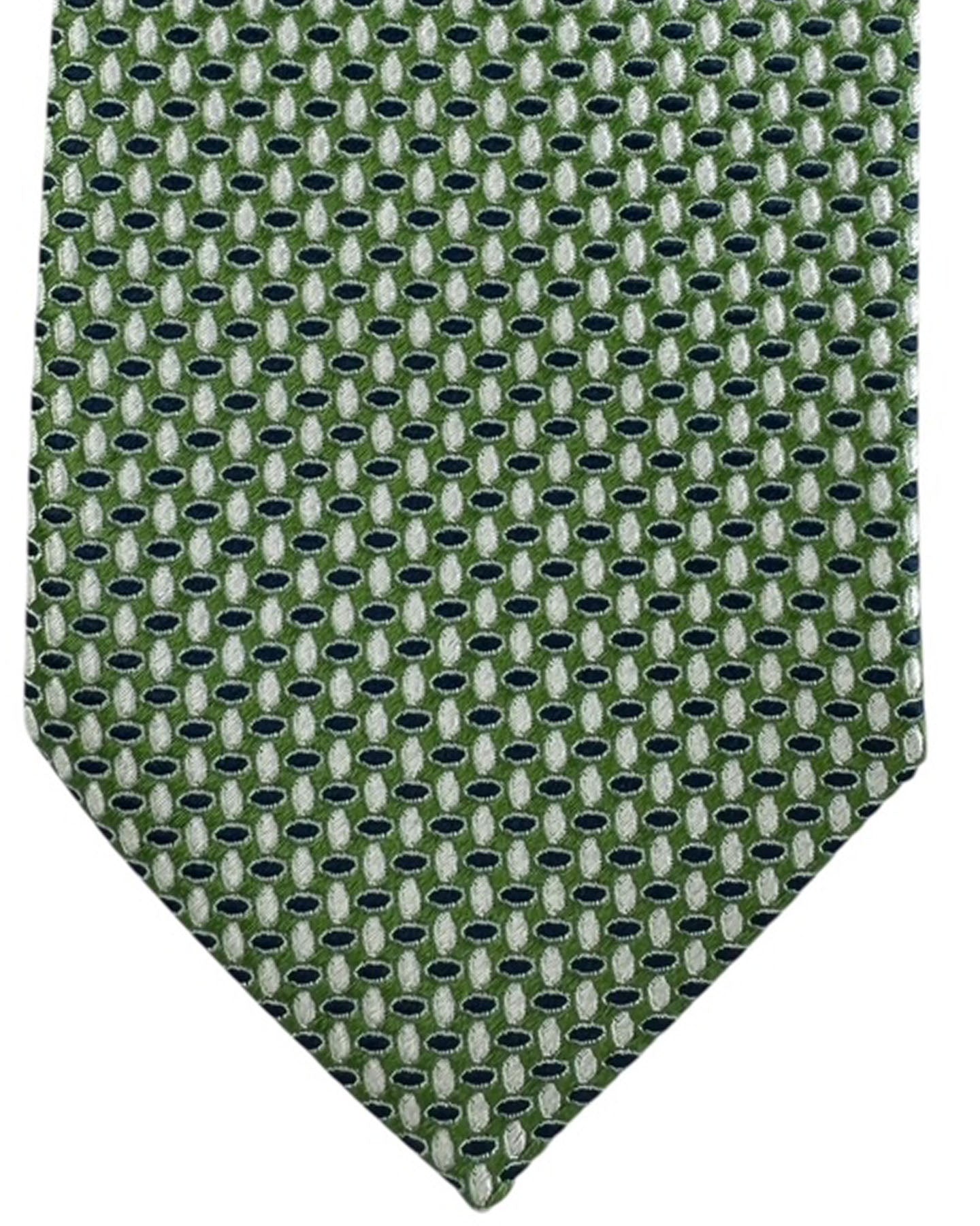 Church's Tie Green Micro Oval SALE