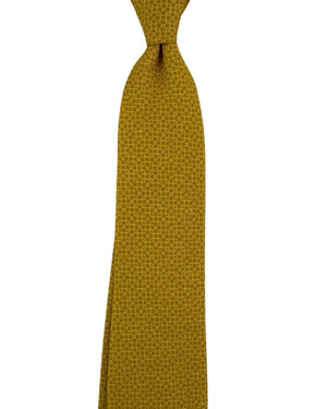 Church's Tie Mustard Yellow Geometric SALE