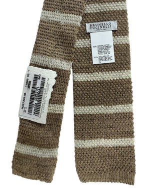 Brunello Cucinelli authentic Square End Knitted Tie 