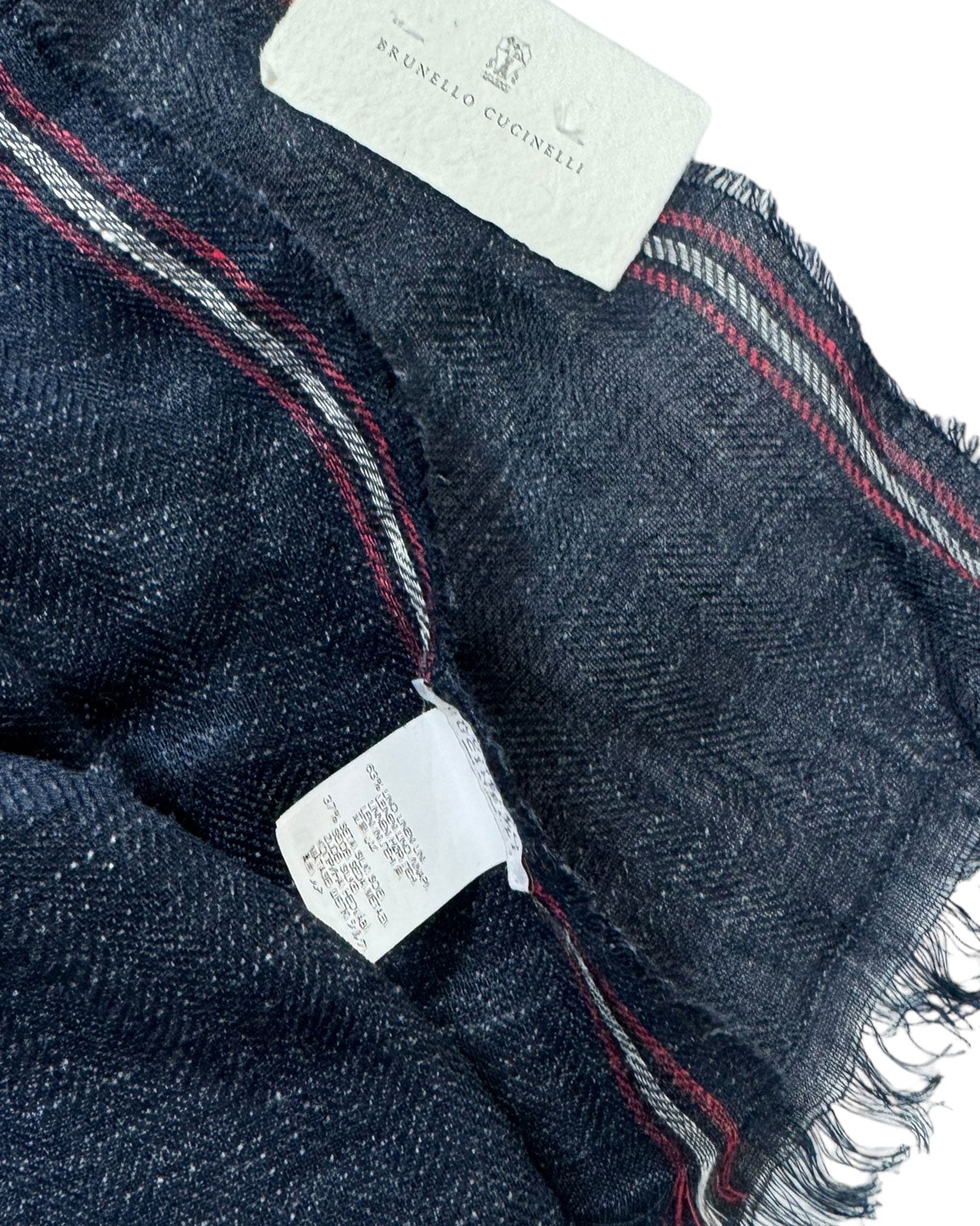 Brunello Cucinelli Scarf Dark Blue