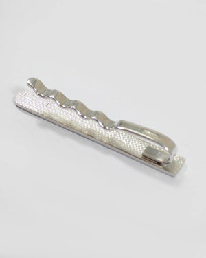 Brunello Cucinelli Sterling Silver Tie Clip