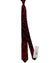 Dolce & Gabbana Skinny Tie Red and Black Leopard Print