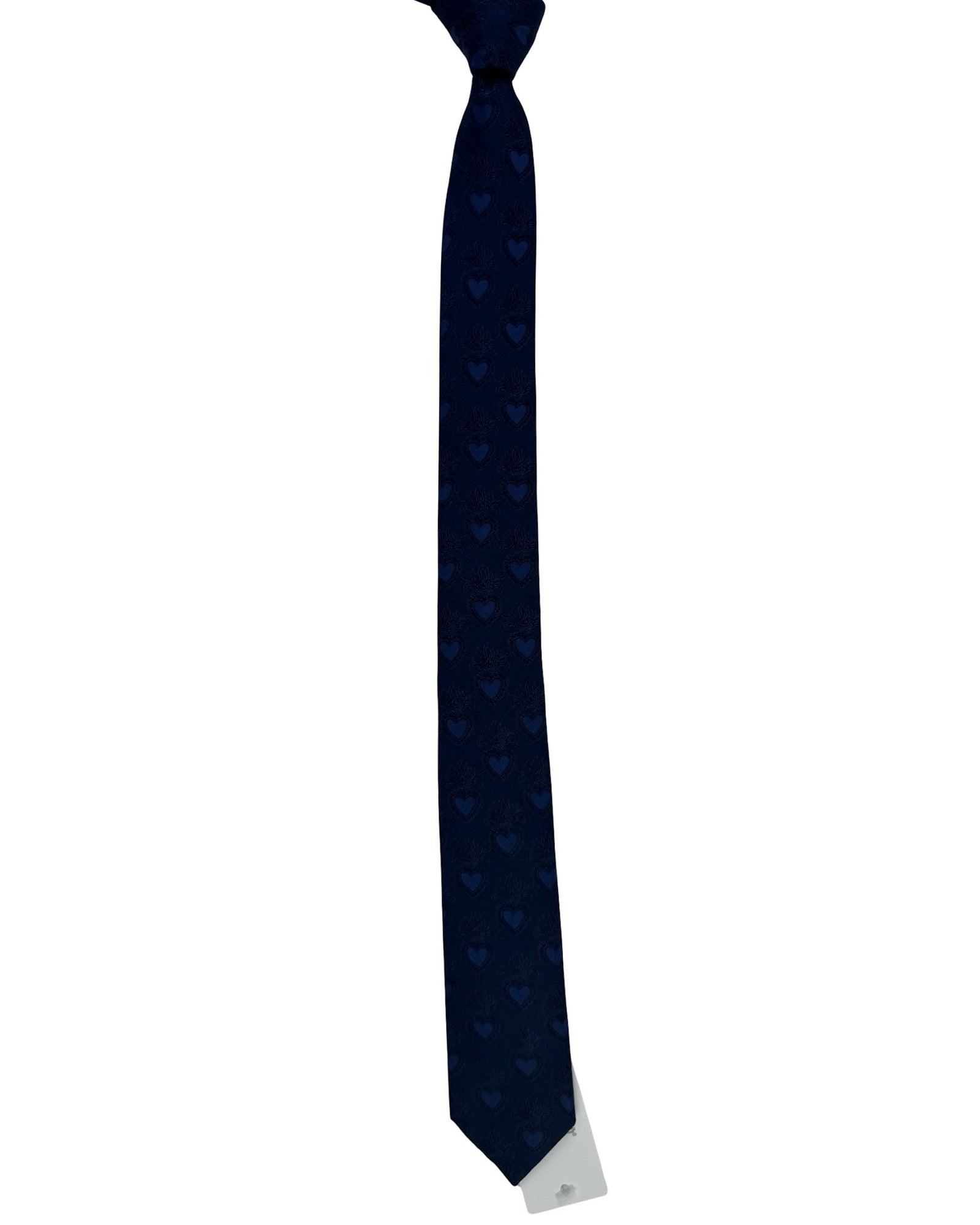 Dark Blue Skinny Tie