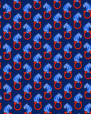 navy red Majestic Tiger &amp; Gancini design