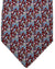 Salvatore Ferragamo Tie Bordeaux Blue Pink Giraffes