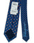Salvatore Ferragamo Tie Blue Pomegranate Pattern