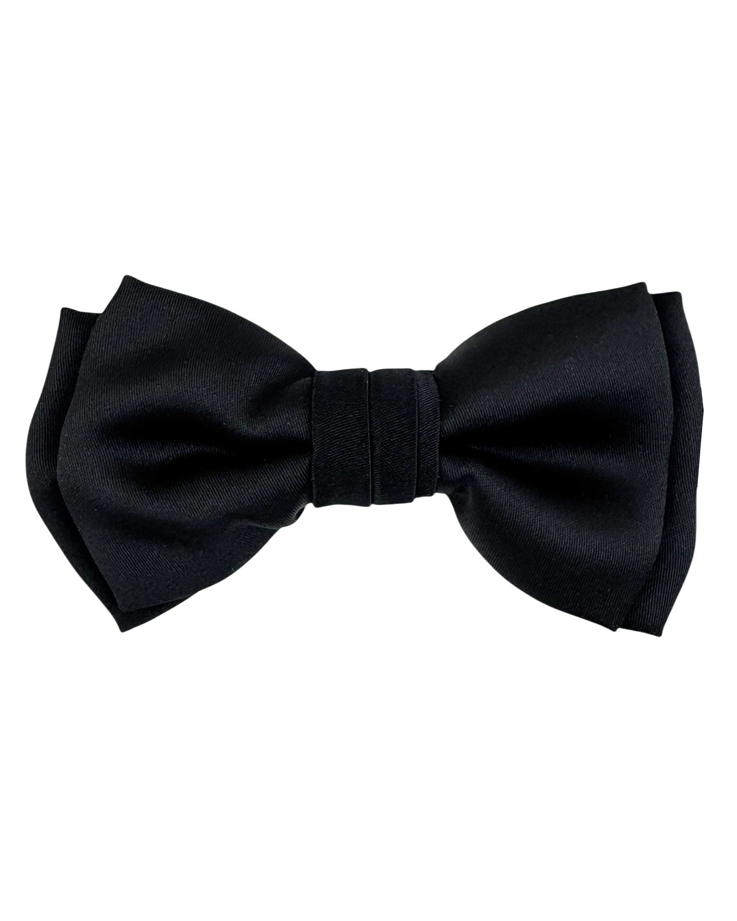 Salvatore Ferragamo Silk Bow Tie Black - New Collection