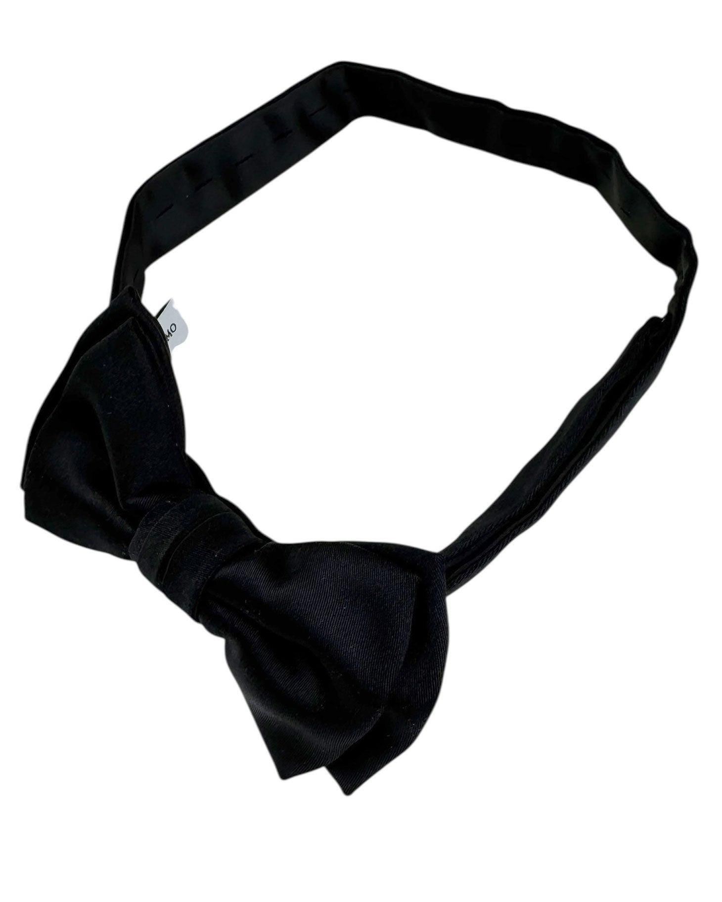Salvatore Ferragamo Silk Bow Tie Black - New Collection