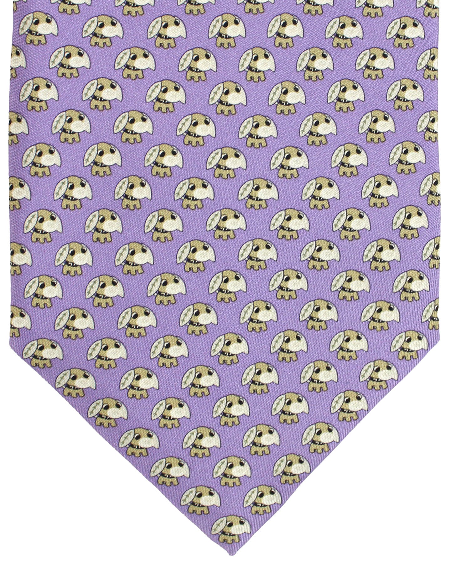 Salvatore Ferragamo Tie Lilac Novelty
