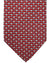 Salvatore Ferragamo Tie Red Novelty Elephant Design