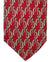 Salvatore Ferragamo Tie Red Fox Design