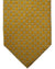 Salvatore Ferragamo Tie Orange Gold Gancini