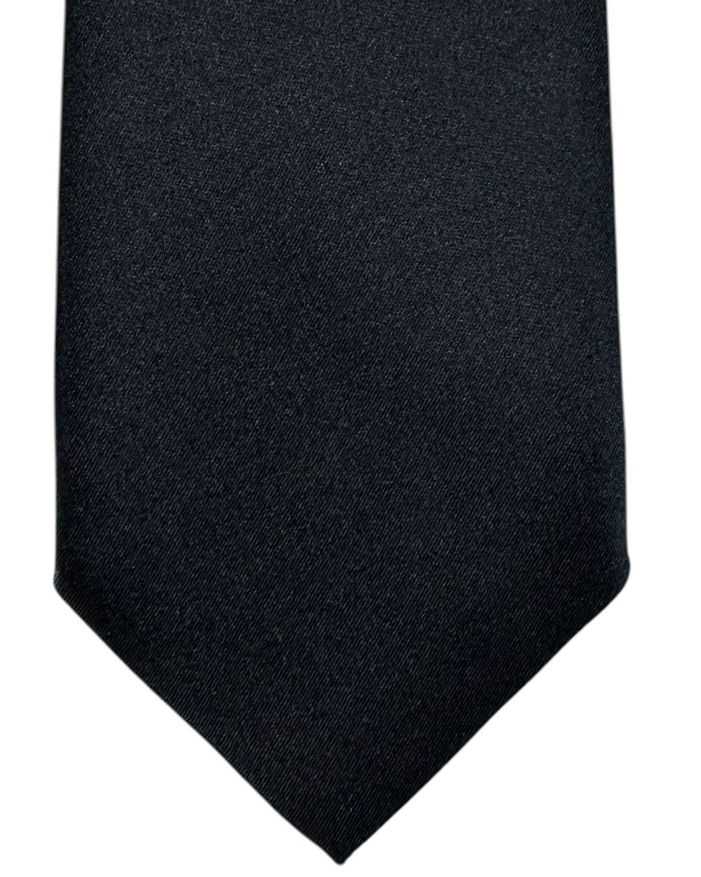 Salvatore Ferragamo Tie Solid Black