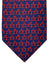 Ferragamo Silk Tie Red Blue Flamingo