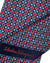 Salvatore Ferragamo Narrow Tie Blue Red Gancini Design