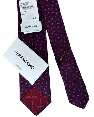 Salvatore Ferragamo Narrow Tie  Stars