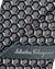 Salvatore Ferragamo Narrow Tie Gray Gancini Design