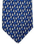 Salvatore Ferragamo Tie Navy Blue Bunny & Gancini